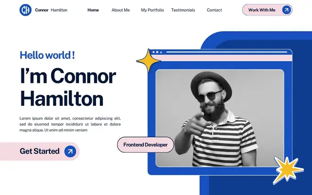 Developer Portfolio Prototype
