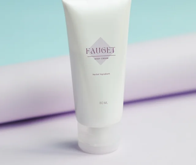 Skincare packaging mockup